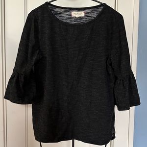 Max Studio Ruffle Bell Sleeve Top